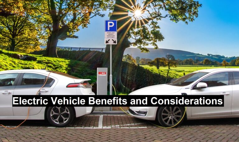 Electric Vehicle Benefits and Considerations